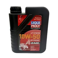 GENERICO - ACEITE MOTOR LIQUI MOLY 10W50 FULL SINTETICO OFFROAD RACE