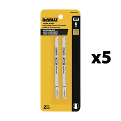 DEWALT - 5 display de 2 hojas sierra de calar 4 DW3753H2