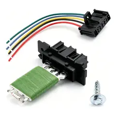 KUANGYE - Resistencia Calefacción Para Peugeot Boxer Jumper Ducato +enchufe