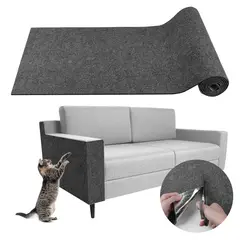 TSKY CHILE SHOPPING - 40cm x 2mts Protector De Sillones Sofa Para Gatos, Alfombrilla Autoadhesiva Recortable