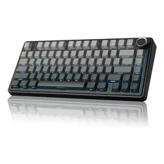 METEX - Teclado Mecánico F75 Gasket 3 Modos Rgb Cosechador