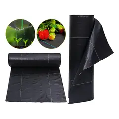 VIDA BUENAS - Tela Anti Maleza Anti Hierba Ground Cover 1m Anchox100m Larg