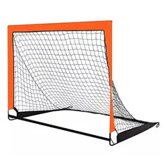 GENERICO - Arco De Futbol Plegable Porteria Portatil Juguete Para Niños Naranja