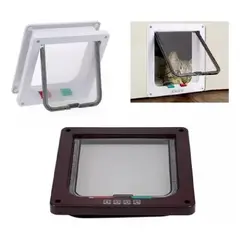 GENERICO - Puerta Exterior Para Perro Gato Mascota Talla L Importada