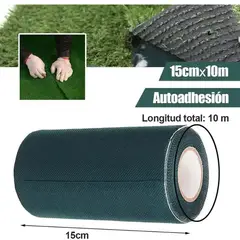 GENERICO - Cinta Sintética Para Césped Verde Césped Artificial 15cmx10m