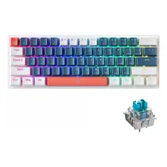 GENERICO - Teclado Mecánico 60% Gamer Machenike Rgb Pc
