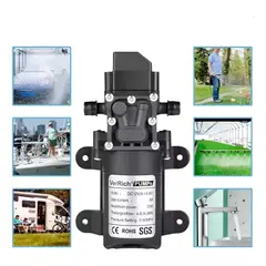 GENERICO - Bomba De Agua Diafragma Portátil Inteligente 6 litros por min 12v 70w