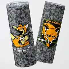 GENERICO - Vaso térmico 600ml - Diseño Fox Hound Tactical Camo