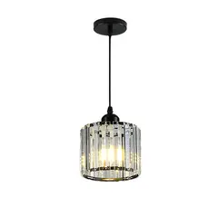 FRANZA - Lámpara colgante redonda de cristal minimalista
