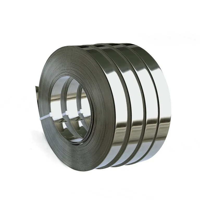 30 Mts Bobina de correa de acero inoxidable 304 Flejado Cinta O Fleje 12.7mm