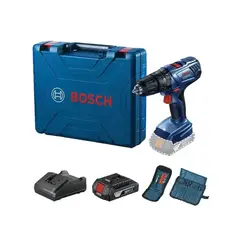 BOSCH - Taladro Percutor Inal. GSB 180-LI, 1 Bat + 23 Acces