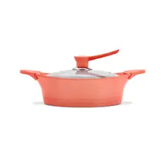 BOHLIER - GUISERA DE 28 CM ALUMINIO FUNDIDO ROSA
