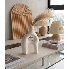 GENERICO - FLORERO DE CERAMICA MINIMALISTA