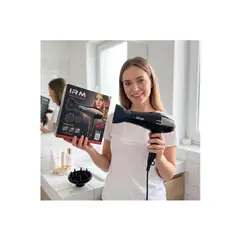 IRM - Secador de Pelo Profesional 1800W con Difusor y Boquilla