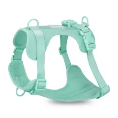 PRAWS - Arnés Paws Verde Agua M 10 a 18 kg