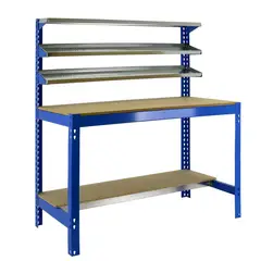 SIMONRACK - Banco de Trabajo Simonwork BT1 900 Azul/Madera