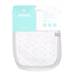 INFANTI - Set 3 Pack Toallitas Hombro