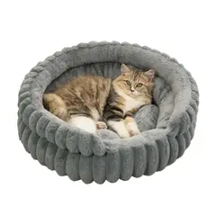 KINDA NICE - Cama Para Mascota Gatos Perros Con Laterales 50x50x15cm