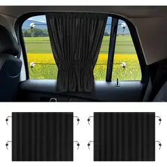 KUANGYE - Pack X4 Parasol Todo Vehiculo Retractil Tapa Sol
