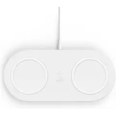 BELKIN - Cargador Inalámbrico Doble BoostCharge 10W Qi Pad Dual para Smartphone