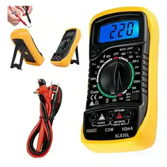 GENERICO - Multimetro Digital Profesional Con Pantalla Alta Precisión