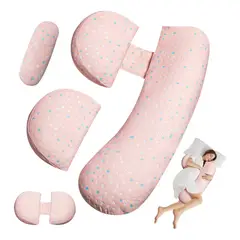 BLLOQ - 4 En 1 Cojin Lactancia Maternal Almohada Embarazo Multiusos