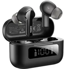 TOZO - Audífonos Inalámbricos In Ear Aero Sound Led ANC TWS 55H IPX8 Bluetooth