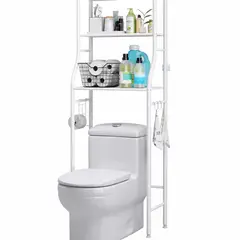 GENERICO - Organizador de Baño Multifuncional para Inodoro Estante Ahorrador de Espacio