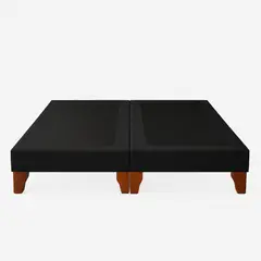 GENERICO - Base De Cama 2 Plazas Negro