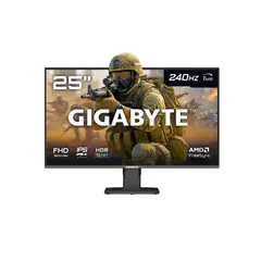 GIGABYTE - Monitor Gamer GS25F2A, 24.5 FHD, Panel SS IPS, 240hz, 1ms GTG, HDR10, HDMI, DP