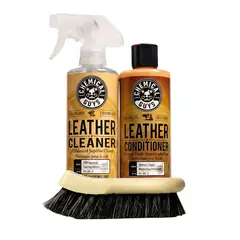 CHEMICAL GUYS - Kit Acondicionador Limpiador Cuero Auto