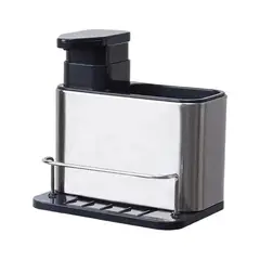 GENERICO - Organizador De Cocina Acero Inoxidable Dispensador Jabón