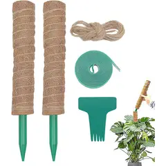 TSKY CHILE SHOPPING - 9 Pcs Tutor para Plantas, 43cm Tutor De Musgo Para Plantas ,Tutor para Plantas Trepadoras.