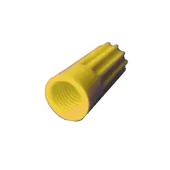 CROMPTON - Conector Cónico Resorte P-Cables 14 Awg X 4 Amarillo Nº44 Lh -Precio X 100 Ud-