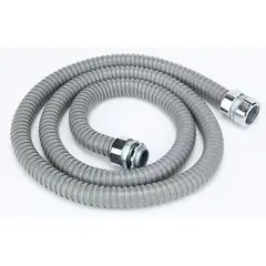 CROMPTON - Tubería Flexible Metálica Corrugada Pvc 32Mm Gris 4322 Fuerte -Precio X 30 Mt-