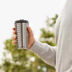 NESPRESSO - Touch Travel Mug Color Plateado Liso