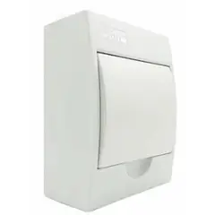 CROMPTON - Tablero Sobrepuesto 6 Módulos Ip40 Tapa Blanca Ls0H