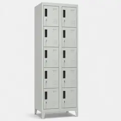 METANEK AMERICAN DESIGN - Casilleros Metálicos 2 Cuerpo y 10 Puertas - PLML-10-2