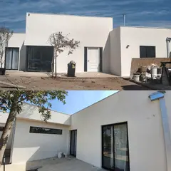 LUMINE - Textura GRES de Revestimientos, Galón de 8kg, rendimiento 3 m2 por tineta, color gris claro
