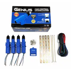 GENERICO - Kit de Cierre Centralizado Universal para Automóvil 4 Puertas