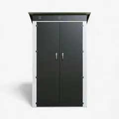 METANEK AMERICAN DESIGN - Bodega exterior techo simple 120x120 1.44 M2 - Black SS-04
