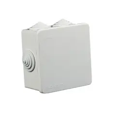 MEC - CAJA ESTANCA CUADRADA CON CONOS 80X80MM IP54