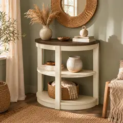 MSA MUEBLES SANTA ANA - Arrimo Consola Old White