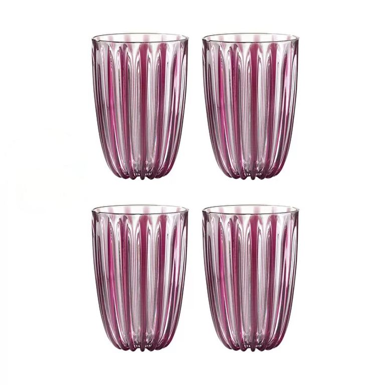 GUZZINI Set 4 Vasos Dolcevita Amatista