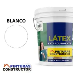 GENERICO - Látex al Agua Extracubriente Tineta 4G Color Blanco