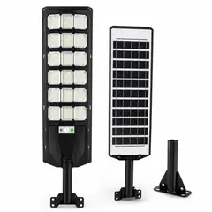 DOPA - Foco Solar Led 1200w Tasbel De Alta Eficiencia + Kit De Instalación Cja Flores