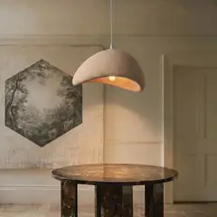 SANTU HOME & DECO - Lámpara de Techo Wabi Sabi Arena 40cm