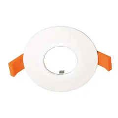 TECHNOLAMP - Bisel Evo Blanco Ip44 Hermético Con Base Gu10