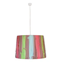 CAROLD STEVENS - Lámpara colgante metal victoria multicolor 1 luz E27