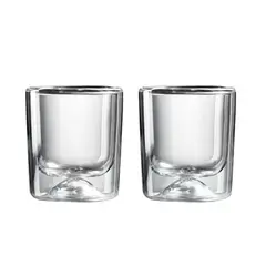 GUZZINI - Set 2 Vasos Latte Thermo Doble Pared 270ml
